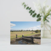 Montgomery Canal Shropshire England Postkarte (Stehend Vorderseite)
