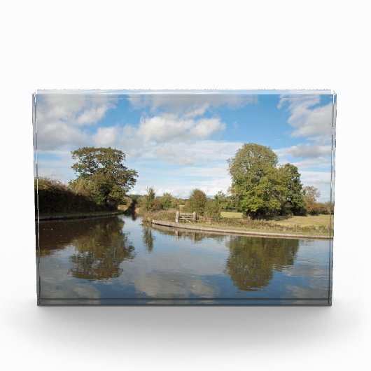 Montgomery Canal Shropshire Fotoblock (Vorderseite)