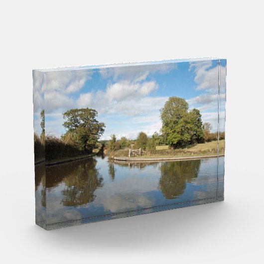 Montgomery Canal Shropshire Fotoblock (Links)