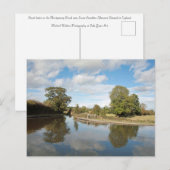Montgomery Canal Shropshire Postkarte (Vorne/Hinten)