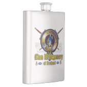 Montgomery Clan Abzeichen Flachmann (Rechts)