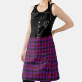 Montgomery Clan Abzeichen & Tartan Kilt Schürze (InSitu)