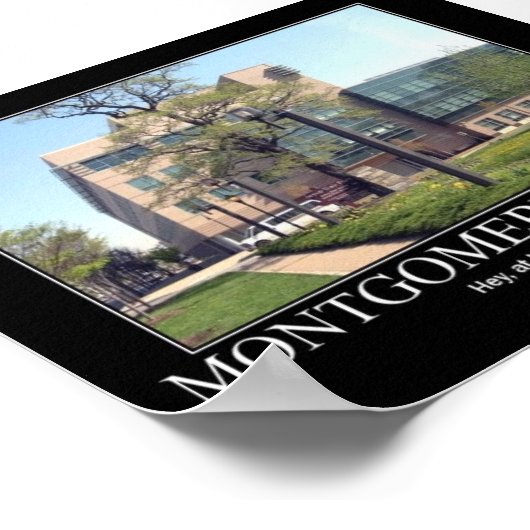 Montgomery Colledge Poster (Ecke)