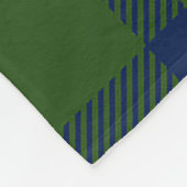 Montgomery Jagd Kariert Fleecedecke (Ecke)