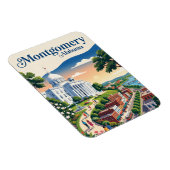 Montgomery Riverfront USA Magnet (Rechte Seite)