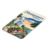 Montgomery Riverfront USA Magnet (Linke Seite)