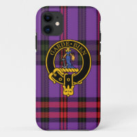 Montgomery schottisches Wappen und Tartan iPhone