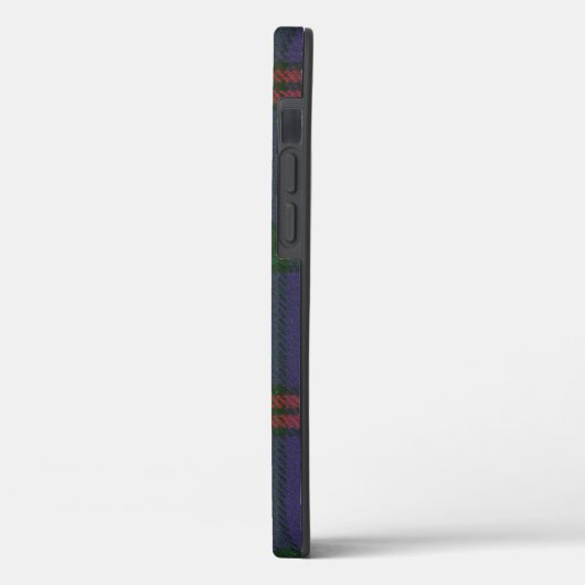 Montgomery Tartan & Abzeichen Case-Mate iPhone Hülle (Rückseite / Links)