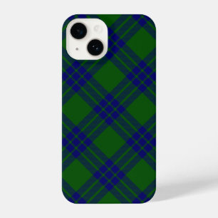 Montgomery tartan green blue kariert iPhone 14 hülle