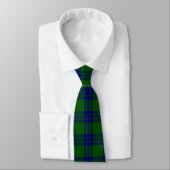 Montgomery tartan green blue kariert krawatte (Gebunden)