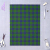 Montgomery tartan green blue kariert seidenpapier (Basteln)