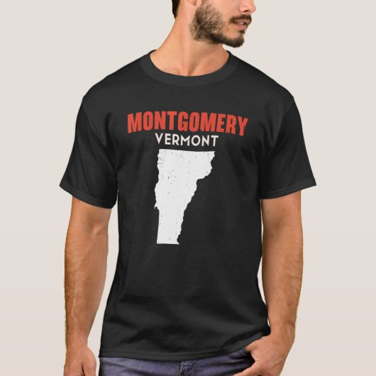 Montgomery Vermont USA State America Travel Vermon T-Shirt (Vorderseite)