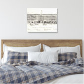 Montgomery West side Bush und Pine Leinwanddruck (Insitu (Schlafzimmer))
