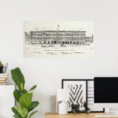 Montgomery West side Bush und Pine Poster (Heimbüro)