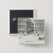 Montgomery West Side Clay und Washington Button (Vorne & Hinten)