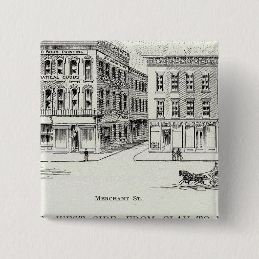 Montgomery West Side Clay und Washington Button (Vorderseite)