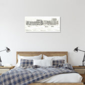 Montgomery West Side Clay und Washington Leinwanddruck (Insitu (Schlafzimmer))
