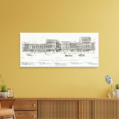 Montgomery West Side Clay und Washington Leinwanddruck (Insitu (Wohnzimmer))