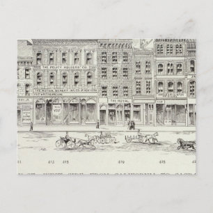 Montgomery West Side Kalifornien und Sacramento Postkarte