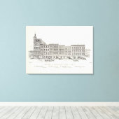 Montgomery West side Sutter und Bush Leinwanddruck (Insitu (Holzboden))