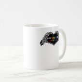 Month Skeleton Heart Hands LGBTQIA Kaffeetasse (VorderseiteRechts)