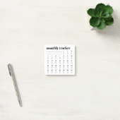 Monthly Habit Tracker Sticky Notes Pad Post-it Klebezettel (Büro)
