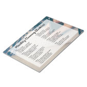 Monthly House Cleaning Checklist Notizblock (angewinkelt)