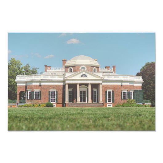 Monticello Fotodruck (Vorne)