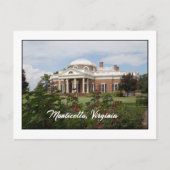 Monticello Postcard Postkarte (Vorderseite)