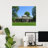 Monticello Poster (Heimbüro)