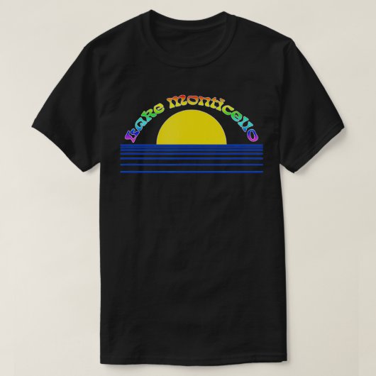 Monticello-Rainbow T-Shirt (Design vorne)
