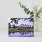 Monticello Reflektion Postkarte (Stehend Vorderseite)