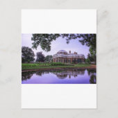 Monticello Reflektion Postkarte (Vorderseite)
