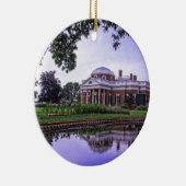Monticello Reflexion Keramik Ornament (Rechts)