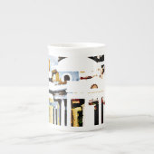 Monticello - Thomas Jefferson Zuhause in Virginia Porzellantasse (Vorderseite)