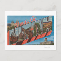 Monticello, Utah - Große Buchstabenszenen