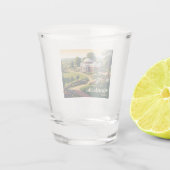 Monticello Virginia Schnapsglas (Rückseite)