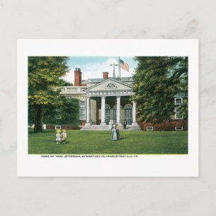Monticello - Wohnsitz von Thomas Jefferson, Charlo Postkarte