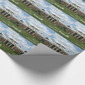 Monticello, Zuhause von Thomas Jefferson Geschenkpapier (Ecke)