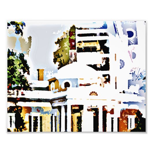 Monticello - Zuhause von Thomas Jefferson in Virgi Fotodruck (Vorne)