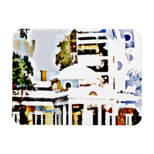 Monticello - Zuhause von Thomas Jefferson in Virgi Magnet