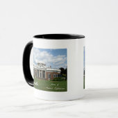 Monticello, Zuhause von Thomas Jefferson Tasse (Vorderseite Links)