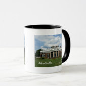 Monticello, Zuhause von Thomas Jefferson Tasse (VorderseiteRechts)