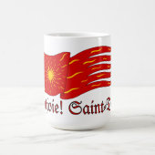Montjoie! Saint-Denis! Red Oriflamme with Sun Kaffeetasse (Mittel)