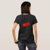 Montjoie! Saint-Denis! Red Oriflamme with Sun T-Shirt (Schwarz voll)