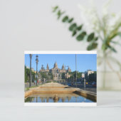 Montjuic, Barcelona, españa Postkarte (Stehend Vorderseite)