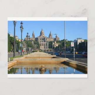 Montjuic, Barcelona, españa Postkarte