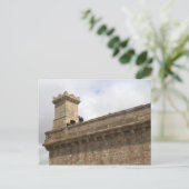 Montjuic Castle, Barcelona Postkarte (Stehend Vorderseite)