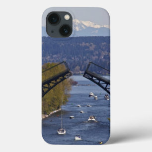 Montlake Bridge and Cascade Mountains Case-Mate iPhone Hülle