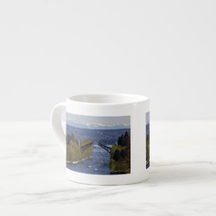 Montlake Brücken-und Kaskaden-Berge Espressotasse